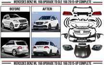 Mercedes Benz ml body kit обвес gle 63