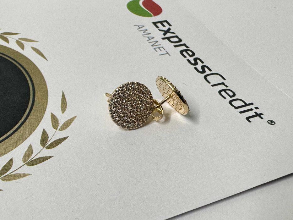 Cercei aur 14K 2.40g (B.59841.4 Tatarasi) Garantie 2 ani