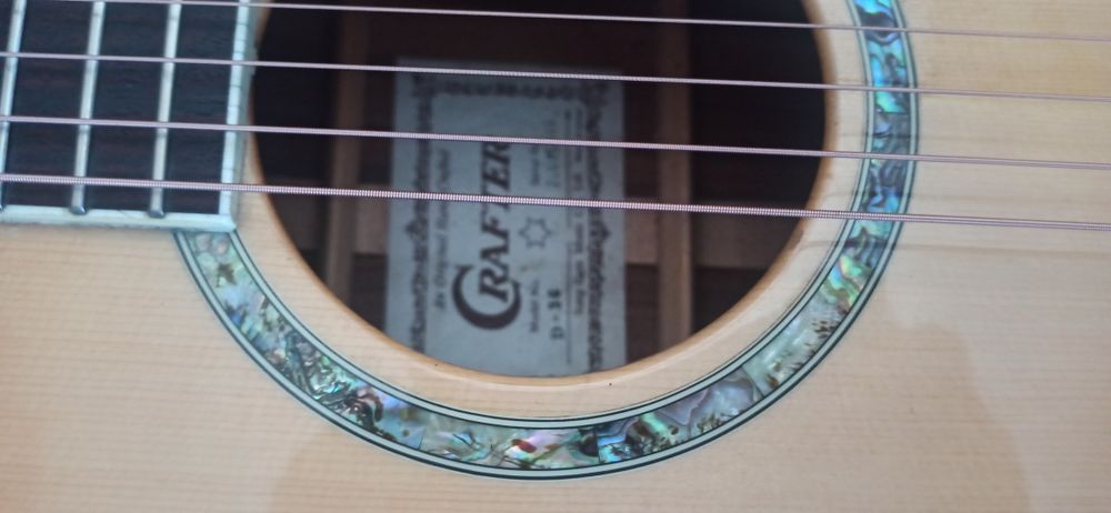 Chitara Crafter 1997 Korea - Trans-Acoustic, Yamaha, Fender, Cort Gold