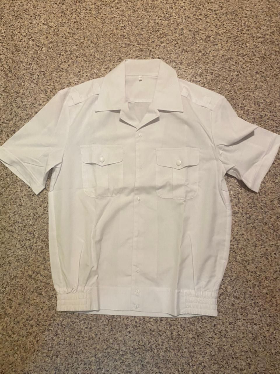 Продам полицейскую мужскую рубашку белая,