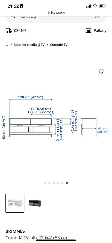 Comoda Brimes Ikea