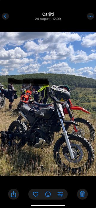 scrambler suzuki freewind xf,dr,sxf,exc 650