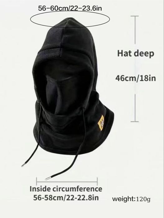 Cagula unisex din material polar noua