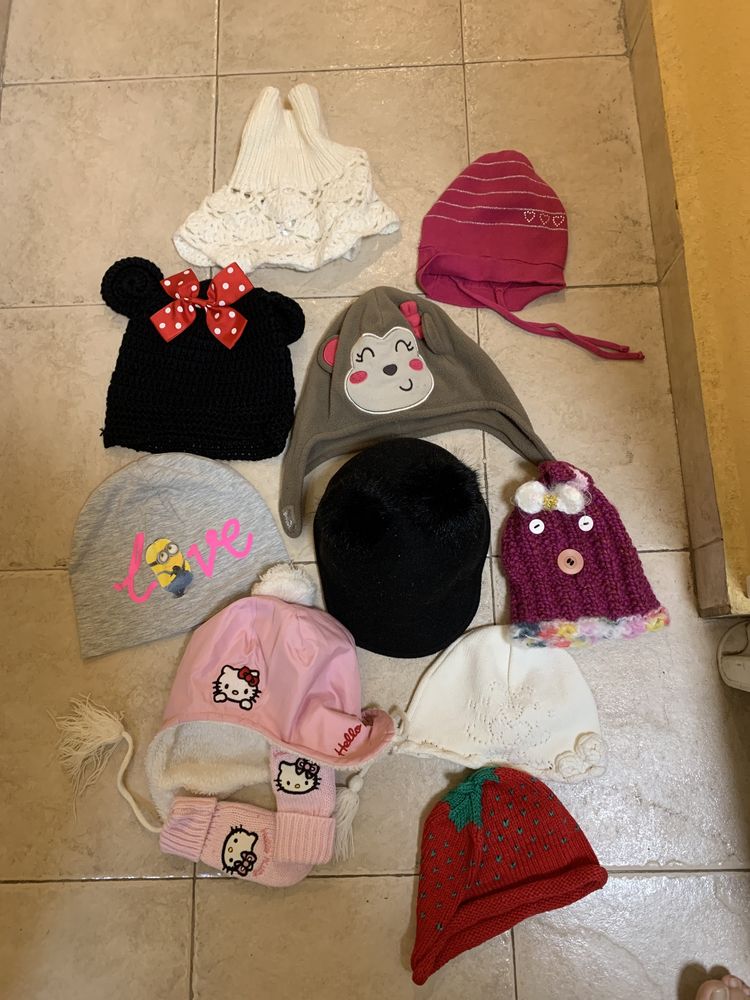 Детски зимни момче момиче шапки и ръкавици