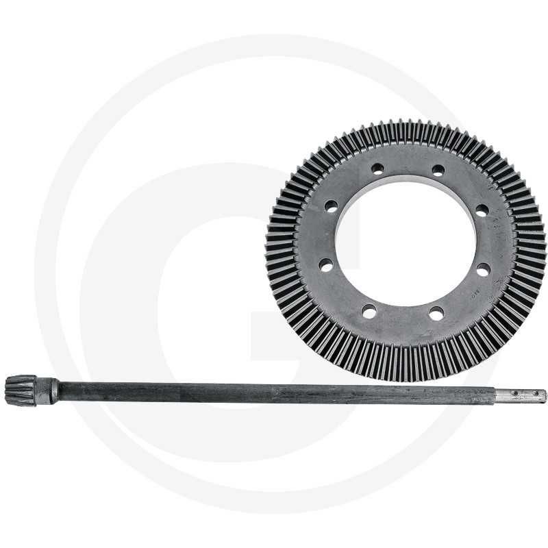 Ax pinion cu coroana grebla deutz fahr/vicon/pz