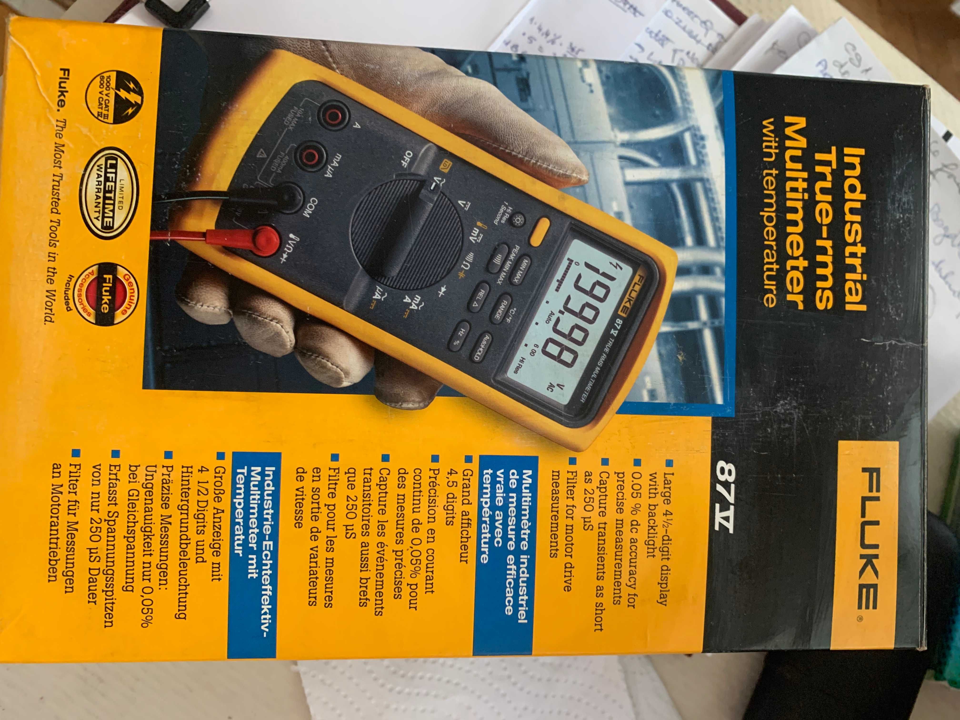 Fluke 87 V- aparat pentru masuratori electrice