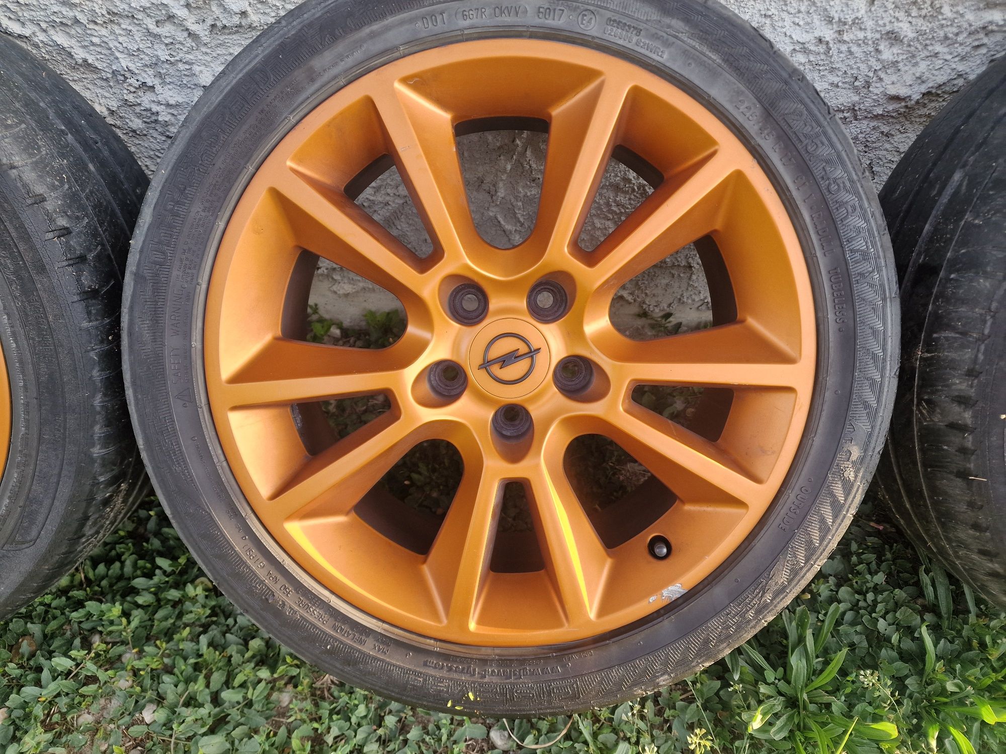 Jante aliaj 5 x 110 r 17 opel