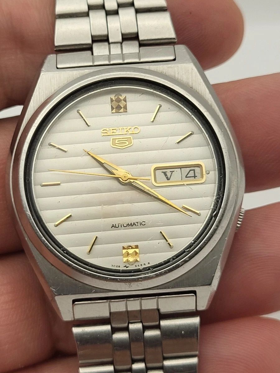 Seiko 5 Automatic CEAS ref. 7009 878A Japan Stainless Steel 36mm