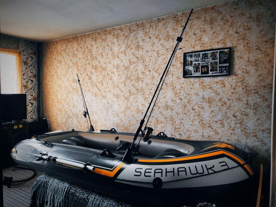 Лодка Intex seahawk 3