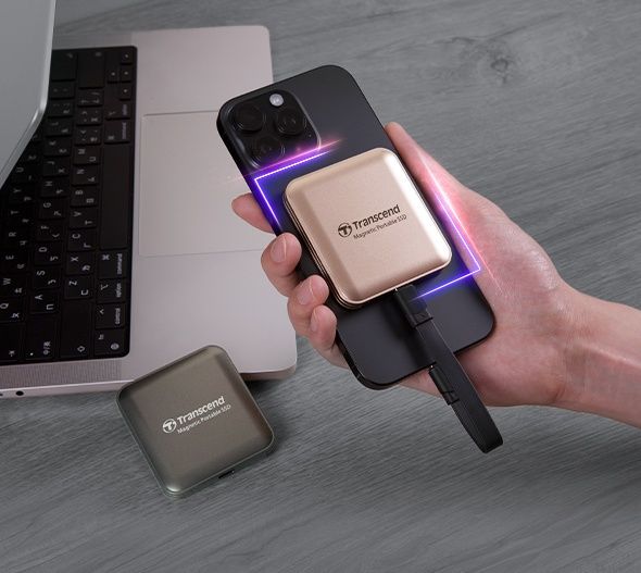 Внешний SSD накопитель 1ТБ и 2ТБ с магнитом новый в наличии