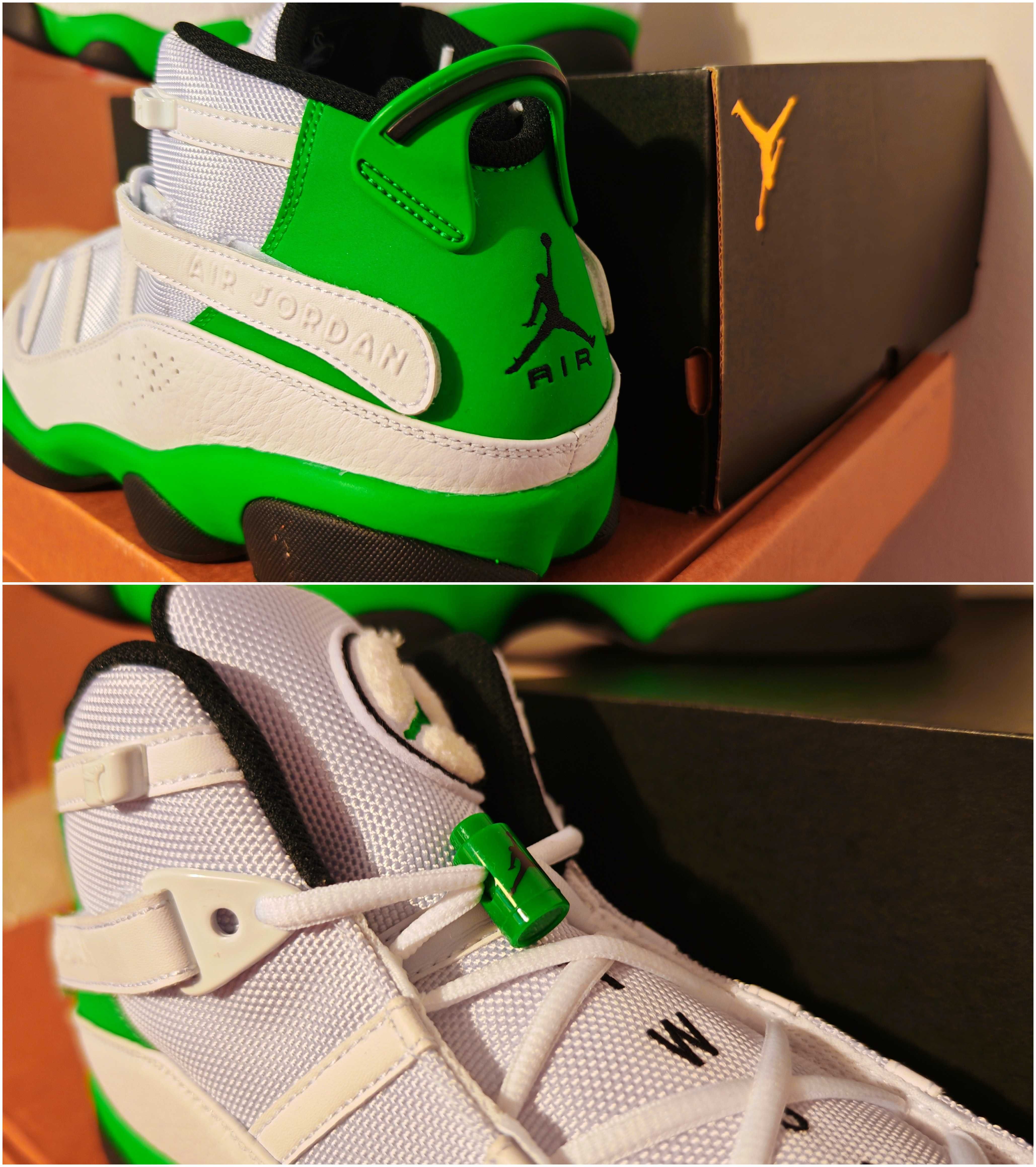 Nike Air Jordan 6 Rings ЧИСТО НОВИ 47.5 ти номер 31.0см стелка с кутия