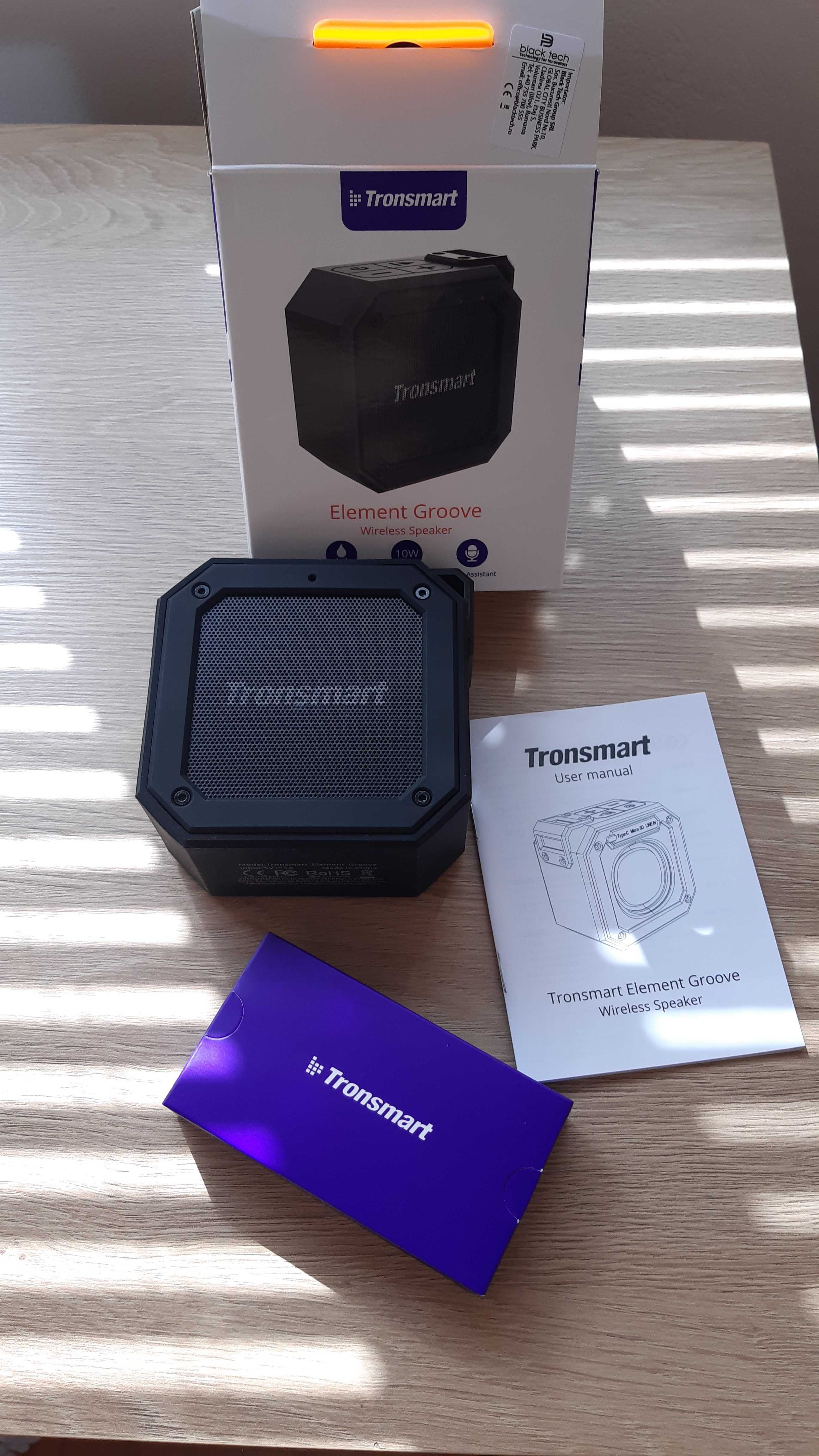 Bluetooth тонколонка Tronsmart Element Groove Mini, водоустойчива