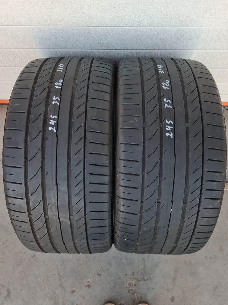Летни гуми 2 броя CONTINENTAL ContiSportContact5 245 35 R18 дот 3117