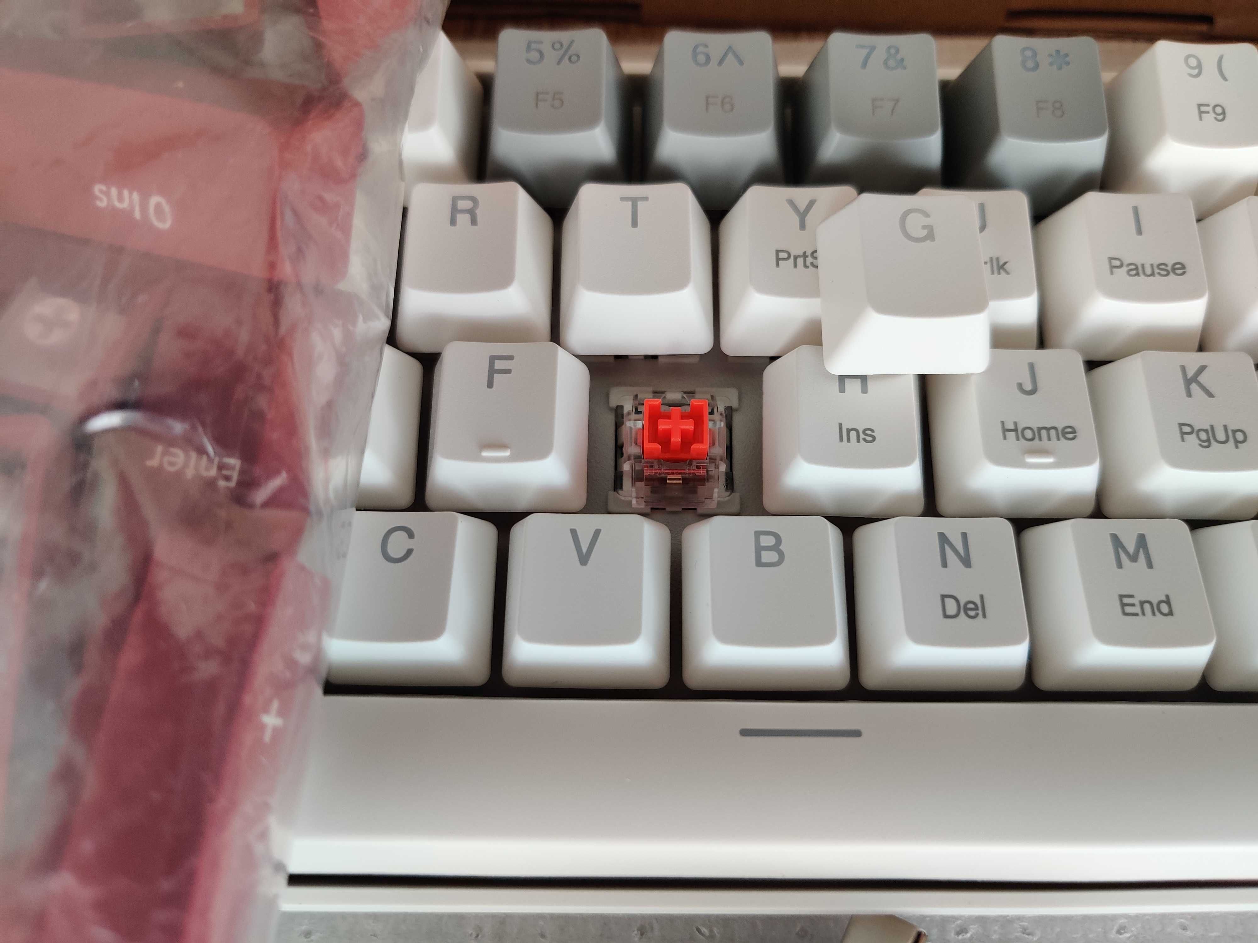 Геймърска механична клавиатура MageGee – Blue/Red/Brown switch - LED