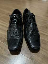 Мъжки официални обувки естествена кожа