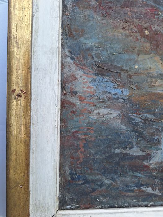 Tablou peisaj pe Dunare Matilda Ulmu