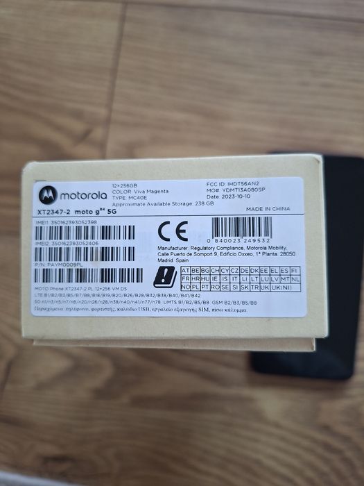 Motorola Moto G84 roz pantone 256 gb