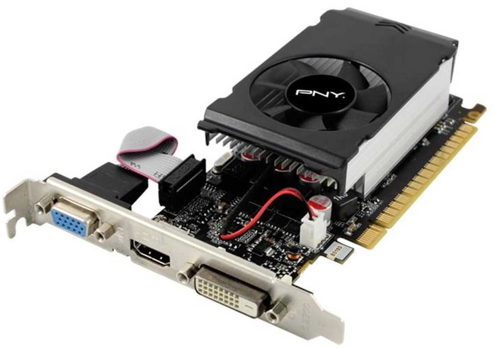 Видео карта GPU PNY GeForce GT 640 2GB DDR3 128-bit VGA, DVI и HDMI