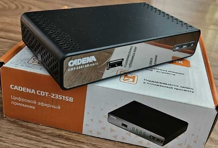 Приставка для цифрового ТВ Cadena CDT-2351SB