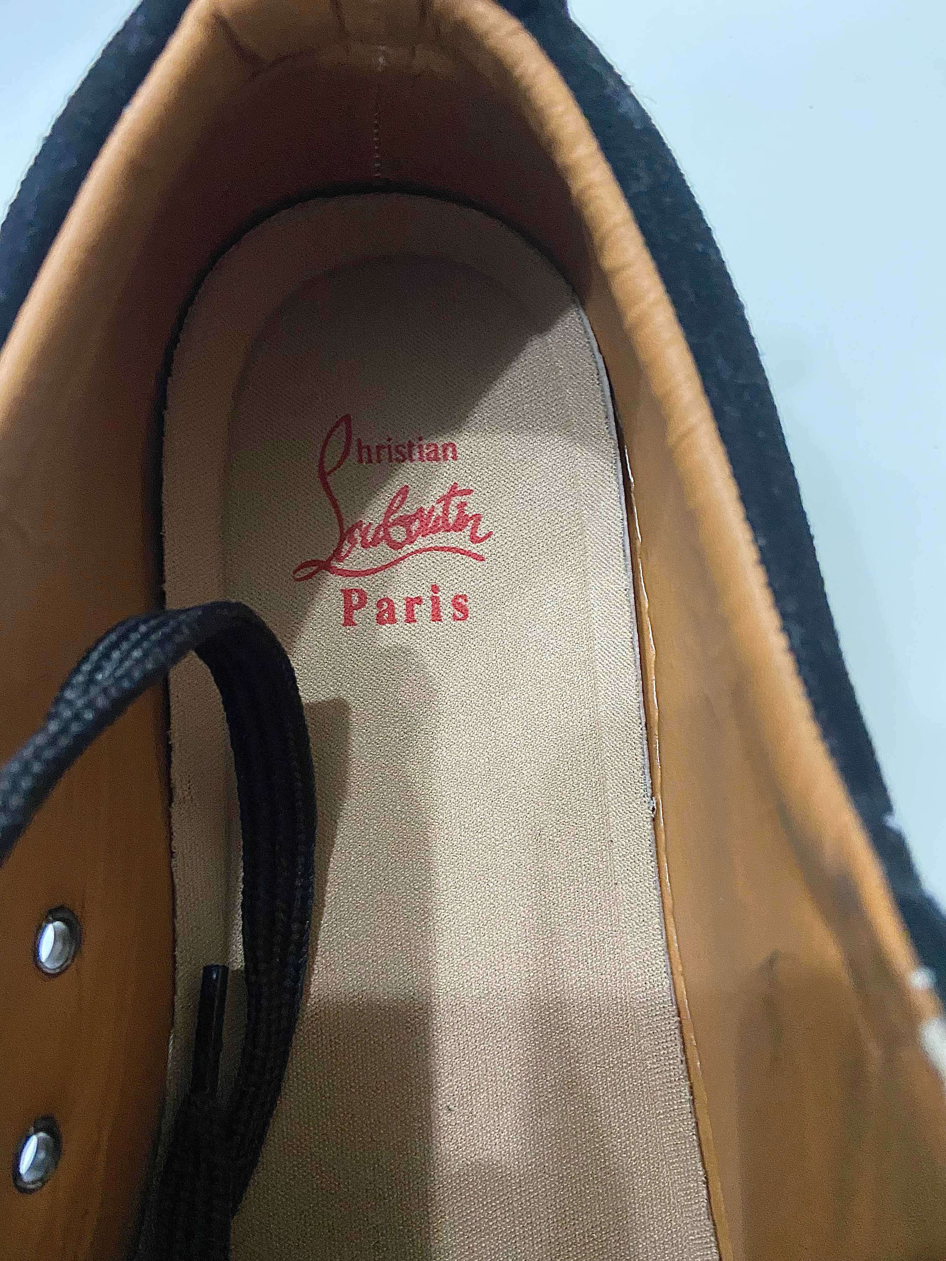 (41-44 номер) Christian Louboutin Red Bottoms Low (с шипове)