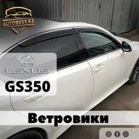 Ветровики на Lexus gs 350 , 2013 лексус gs350 ветровик