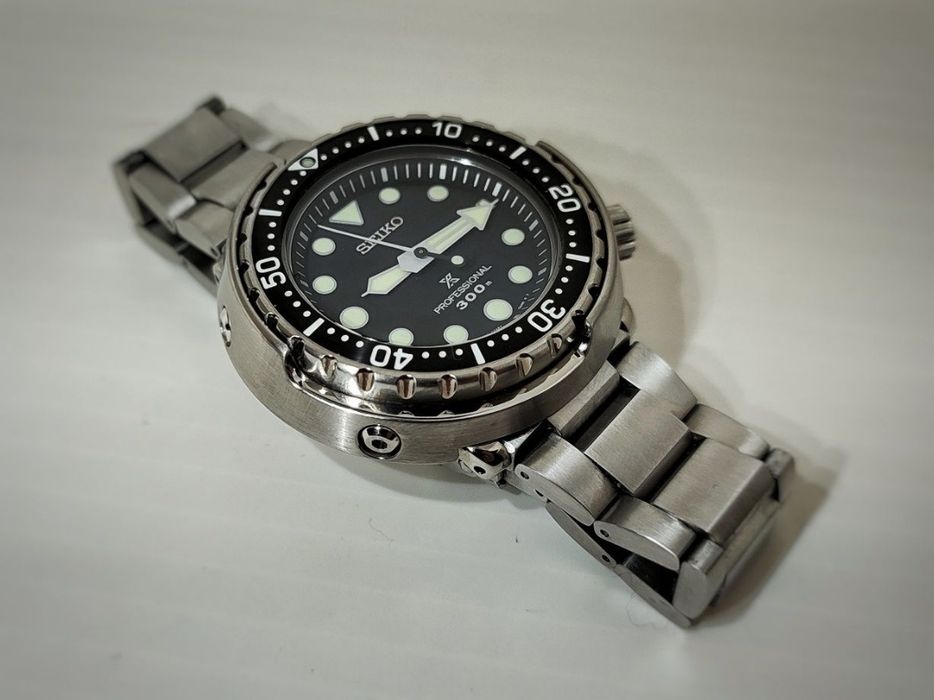 Seiko Tuna Marinemaster, дайверские часы.