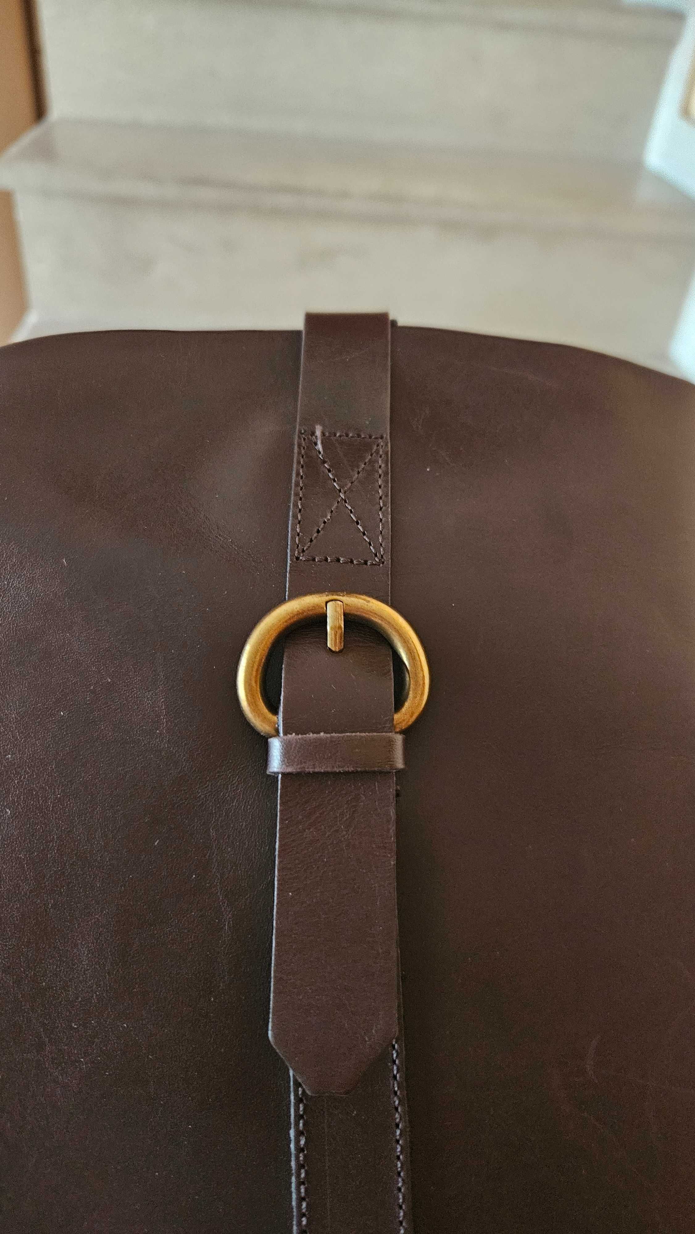 Кожени ботуши Massimo Dutti