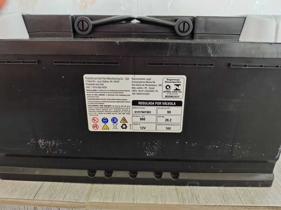 Baterie auto BMW AGM 90ah 900a