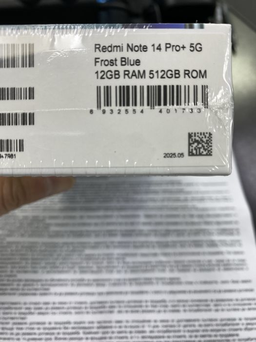 Redmi Note 14 Pro + Plus 5G 512GB 12GB RAM нов запечатан 36м. гаранция