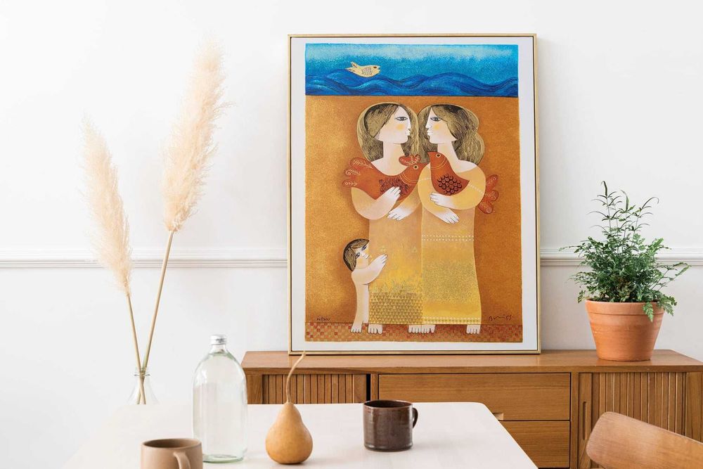 Litografie color Sami Briss