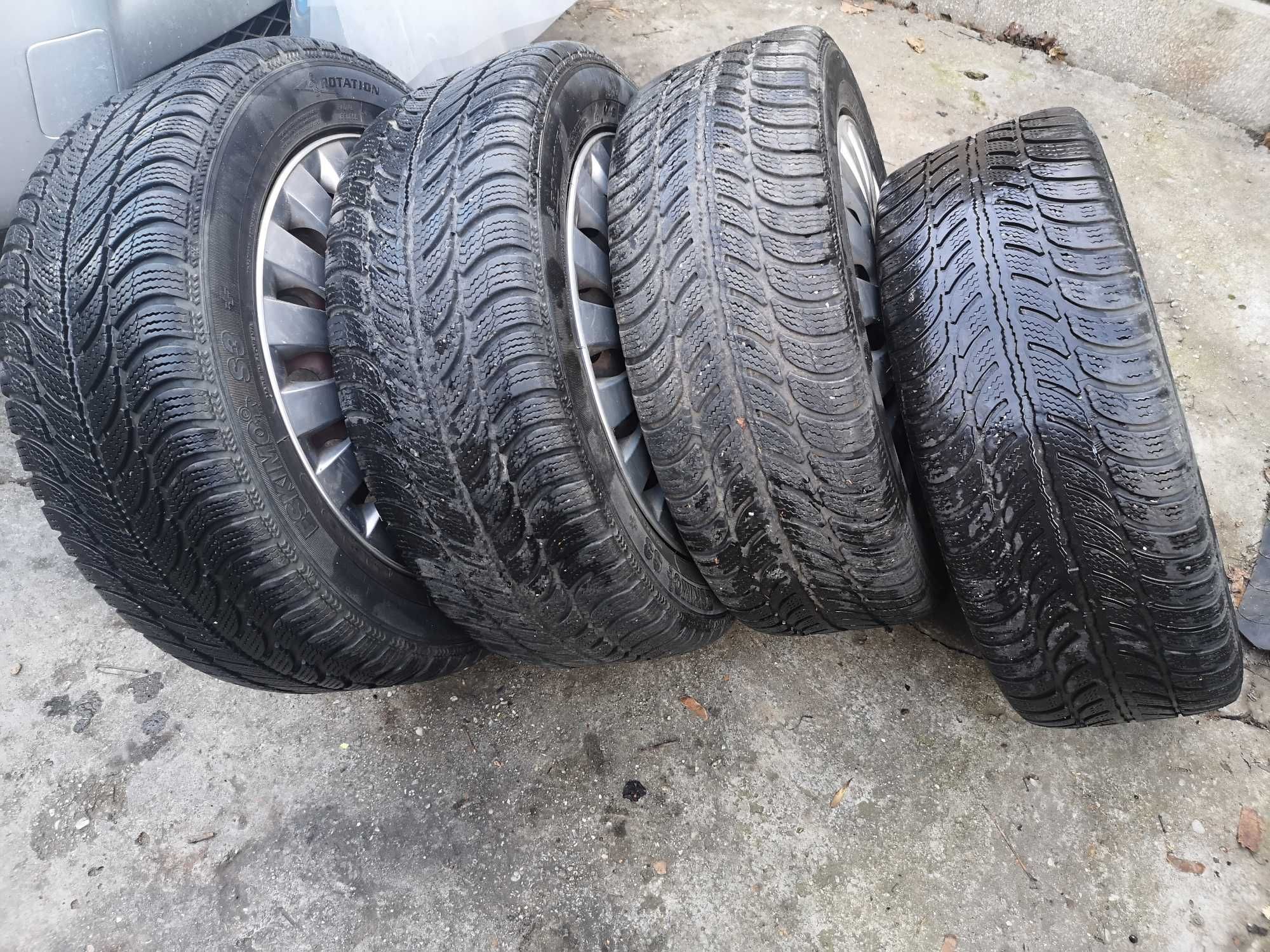 205/55R16 VW Skoda Audi genti + anvelope + capace roti