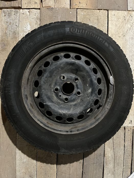 Jante cu Anvelope-iarna-Continental R15