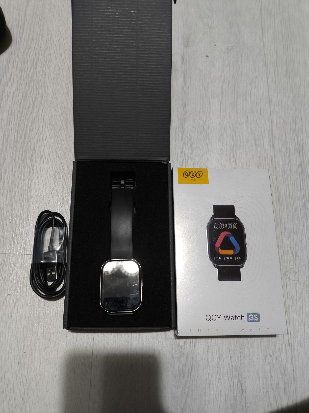 Смарт часы qcy watch