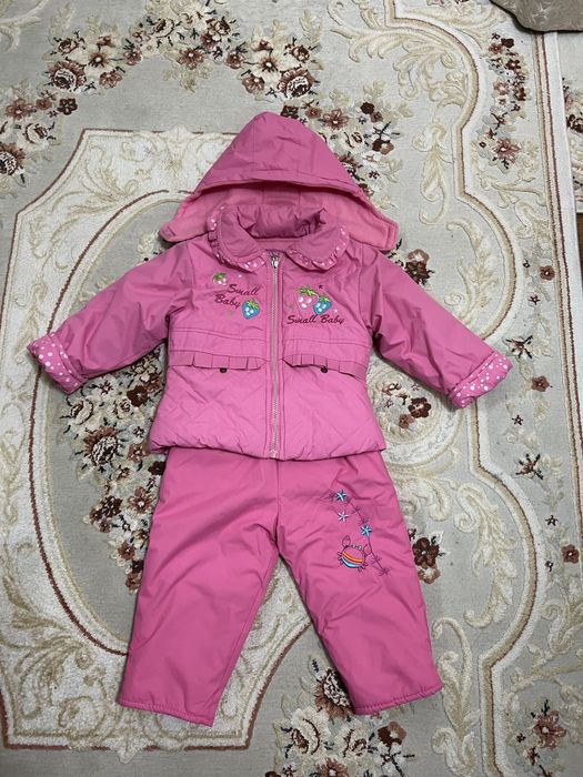 Детский зимний комбинезон 1-2 года.