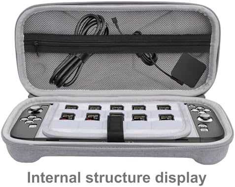 Нов защитен Калъф за Nintendo Switch 2 с отделение + 2 закалени стъкла