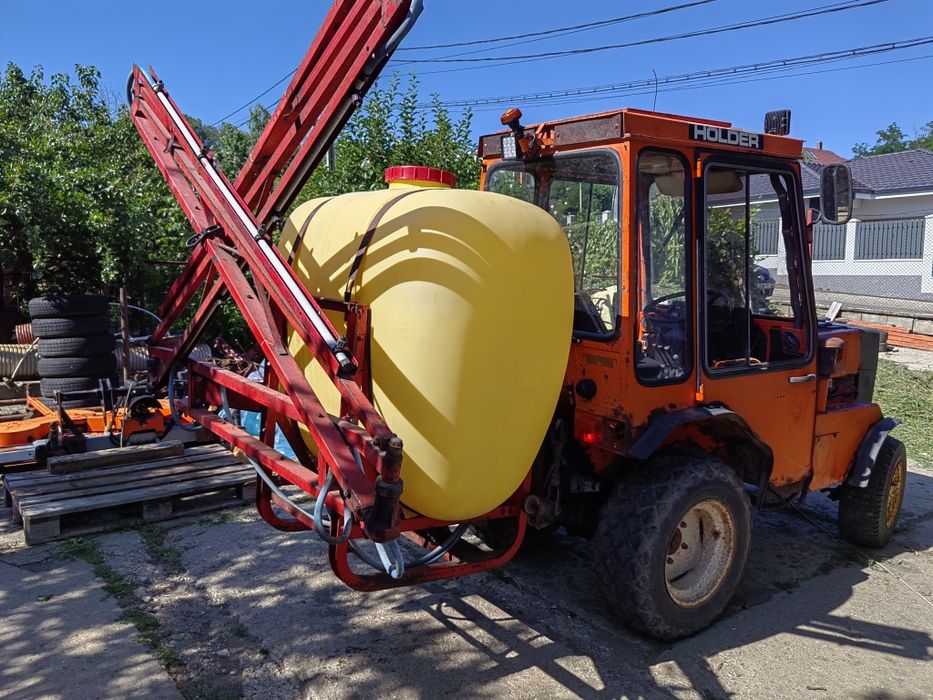 vand  utilaj tractoras Holder P70 cu atasamente