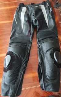 Pantaloni moto piele