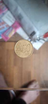 Vând moneda 50 euro cent 2002