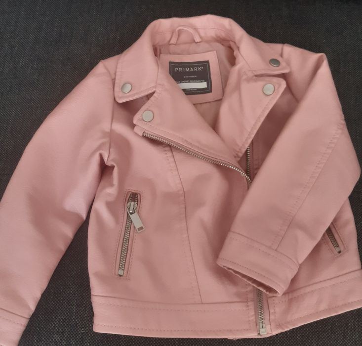 Geaca de piele roz pal Primark