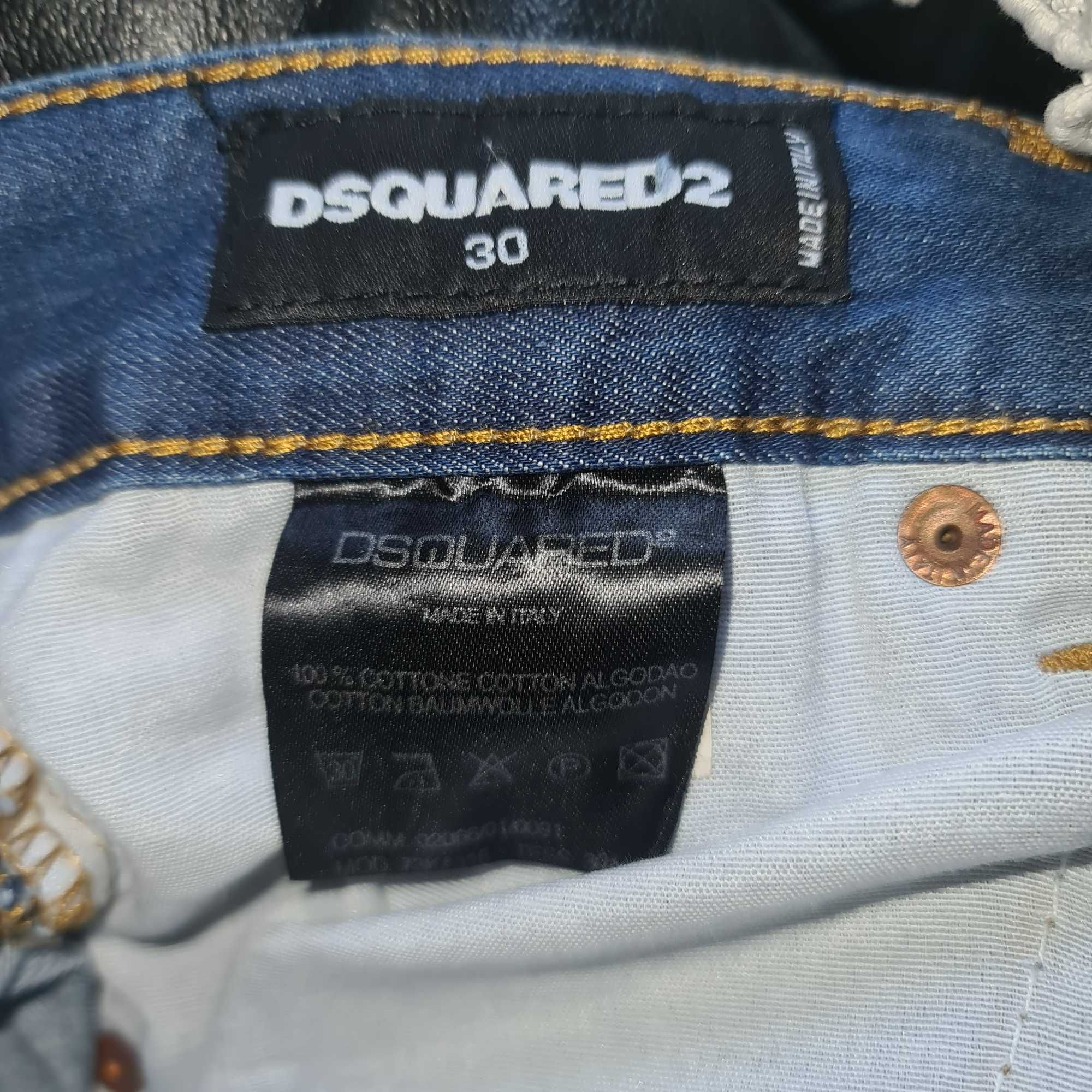 100% оригинални дънки бермуди- DSQUARED 2- Exclusive Limited Edition