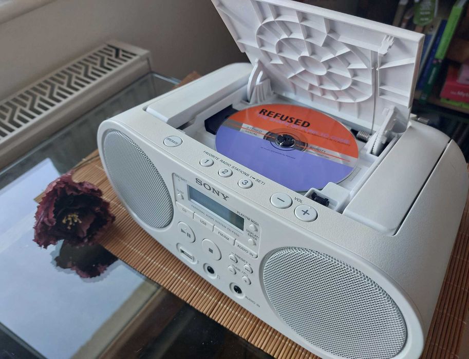Boombox SONY ZS-PS50, CDplayer, Radio, USB, portabil
