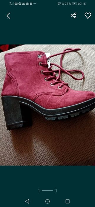 vand ghete noi piele naturala 140 lei marimea 36