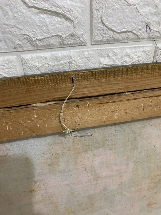 Tablou pictat in ulei pe panza 1981