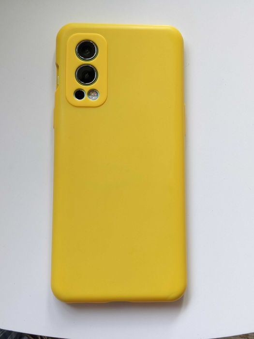 Husă OnePlus Nord 2 5G galbenă