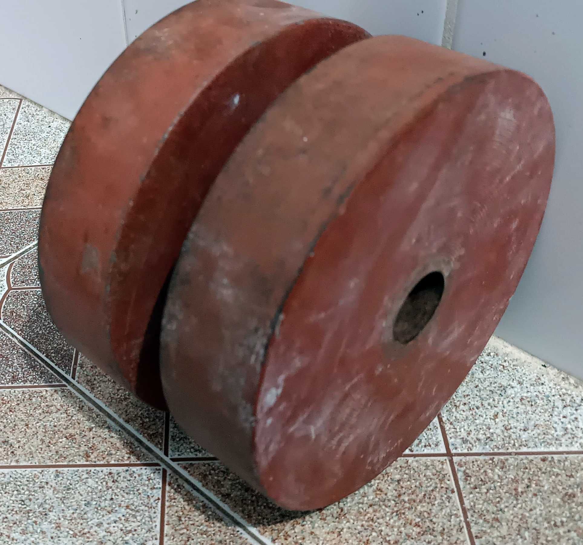 SET 2 greutăți metal 7,5 kg (halteră 15 kg)