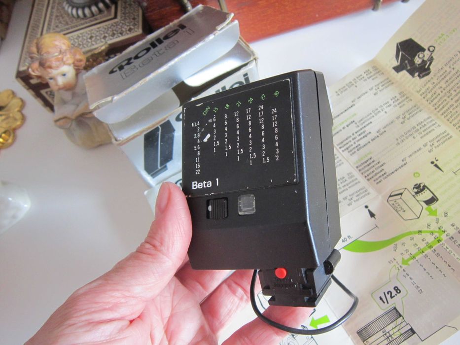 Flash Rollei Beta 1  made in Singapore +instructiuni, functional