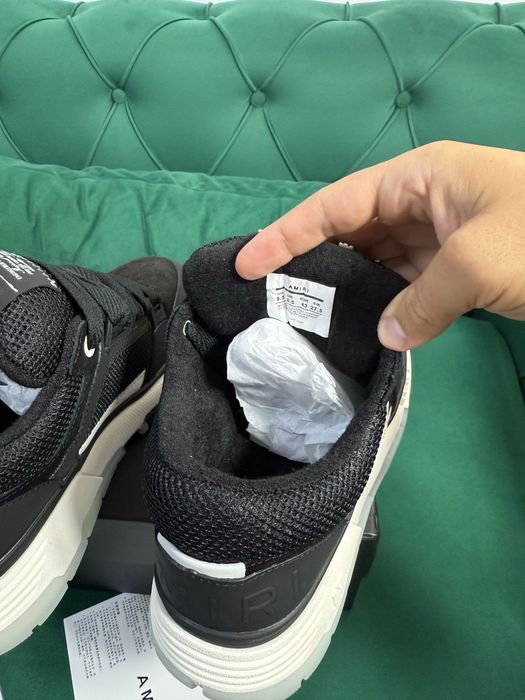 Adidasi Amiri MA-1 piele naturala 100% Full Box colectie noua Premium