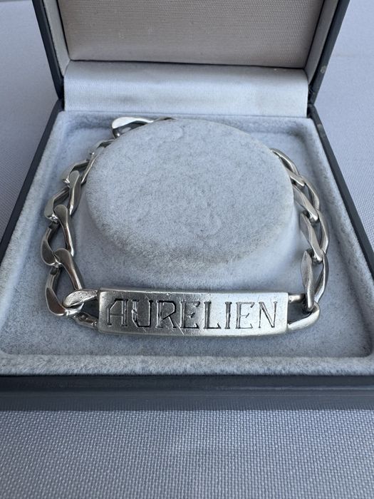 Bratara din argint personalizata Aurelien