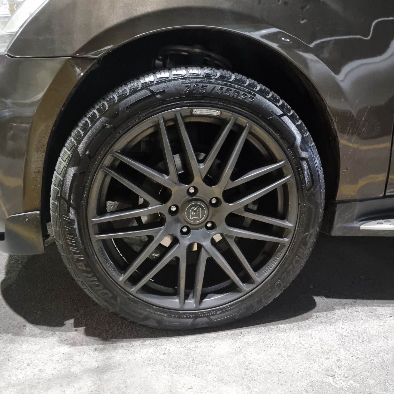 Продаю диски 3 шт  285/45R22 BRABUS диск оригинал сварки нет
