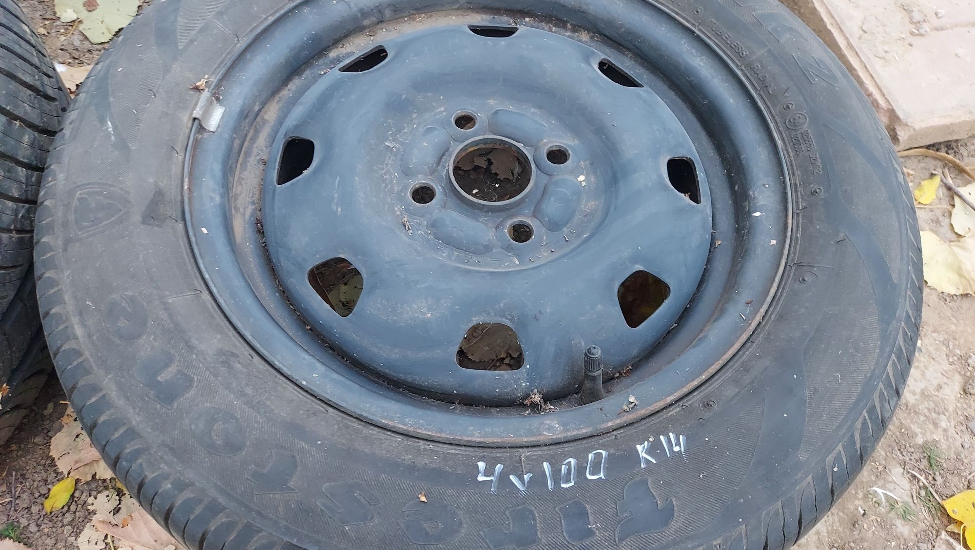 Джанта с гума резервни 4 х 100 R 15, 5 x 100 r 14, 5x 112 r15